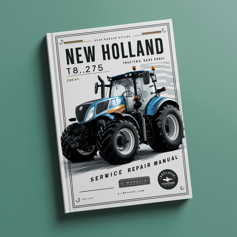 New Holland T8.275 Tractors Service Repair Manual