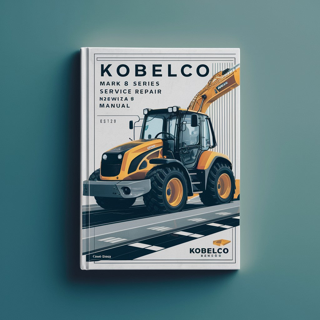 KOBELCO Mark 8 Series SK350 Excavator Service Repair Workshop Manual