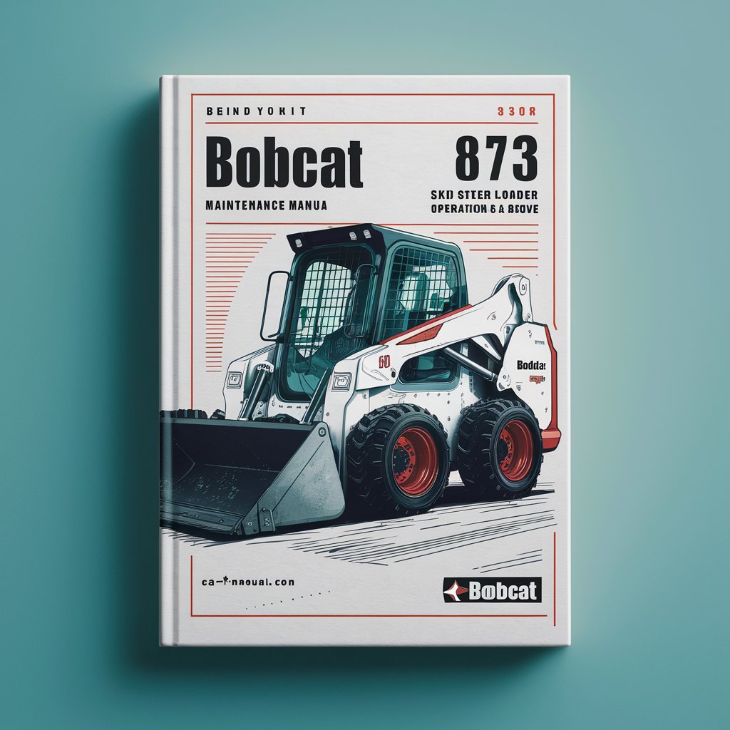 BOBCAT 873 SKID Steer Loader SN 514111001 & Above Operation & Maintenance Manual