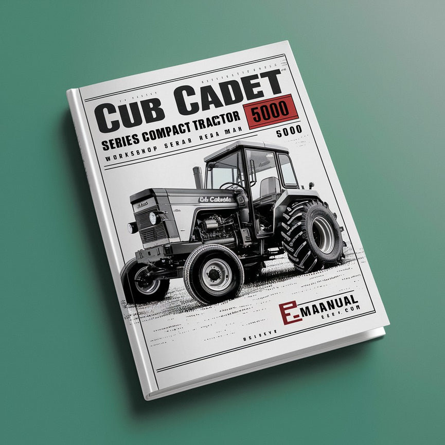 Manual de reparación del servicio de taller Cub Cadet Series Compact Tractor 5000