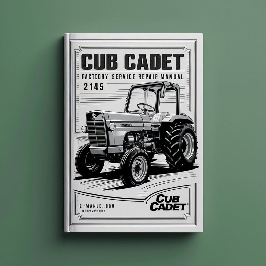 Manual de reparación de servicio de fábrica Cub Cadet Tractor 2145 Descargar PDF