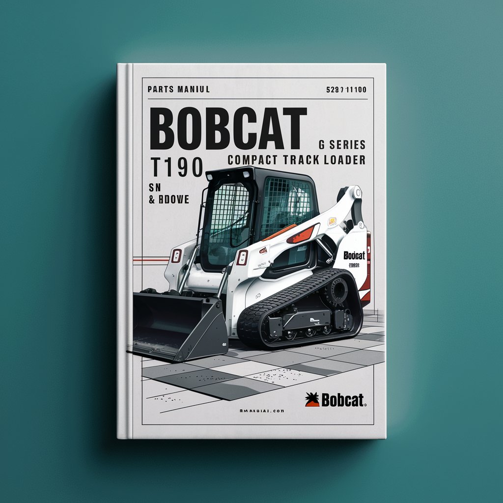 BOBCAT T190 G Series Compact TRACK Loader SN 527811001 & Above Parts Manual