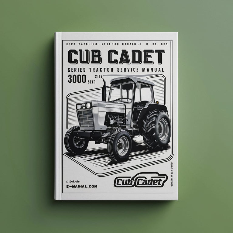 Cub Cadet Series Tractor 3000 Repair Service Manual