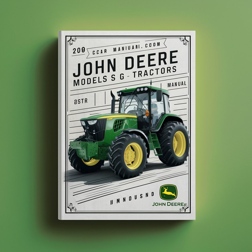 JOHN DEERE ModelS G Tractors Parts Manual