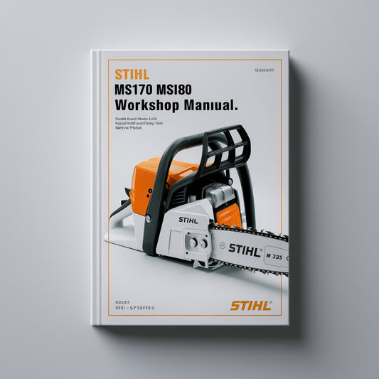 Stihl Ms170 MS180 Workshop Manual