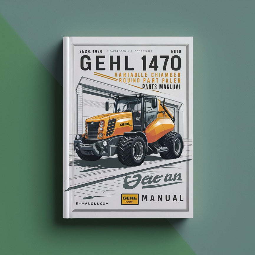 Manual de piezas de la rotoempacadora de cámara variable Gehl 1470 Descargar PDF