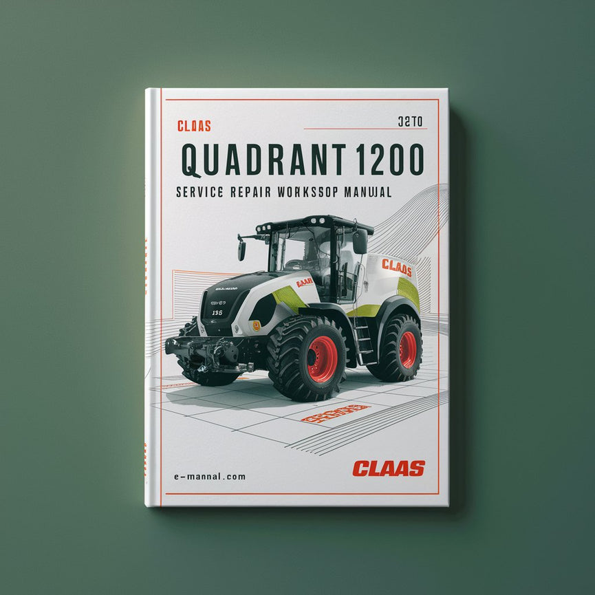 Claas Quadrant 1200 Baler Service Repair Workshop Manual