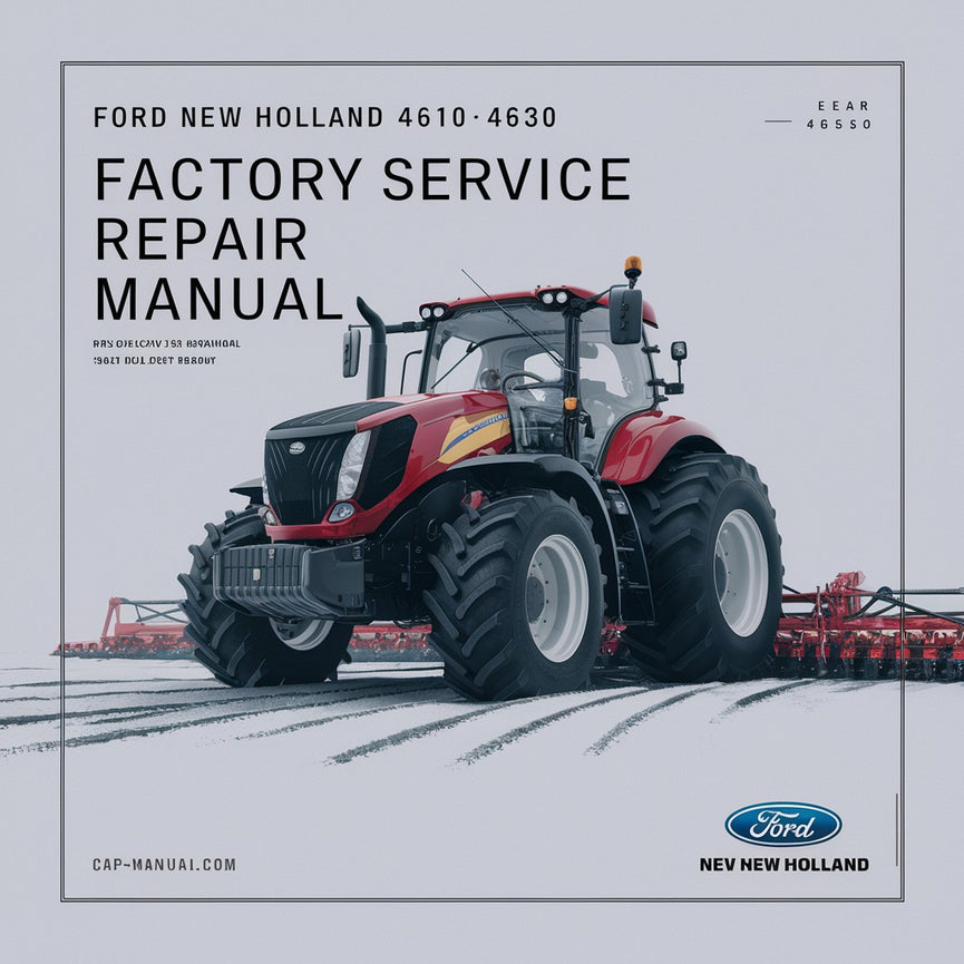 Ford New Holland 4610 4630 Manuel de réparation du service d'usine PDF Télécharger