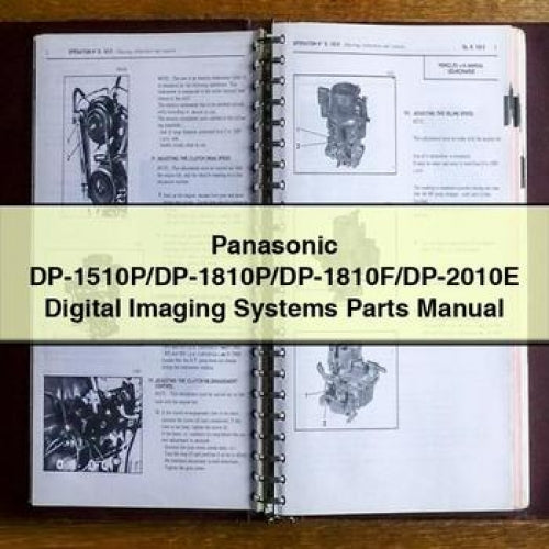 Panasonic DP-1510P/DP-1810P/DP-1810F/DP-2010E Digital Imaging Systems Parts Manual PDF Download