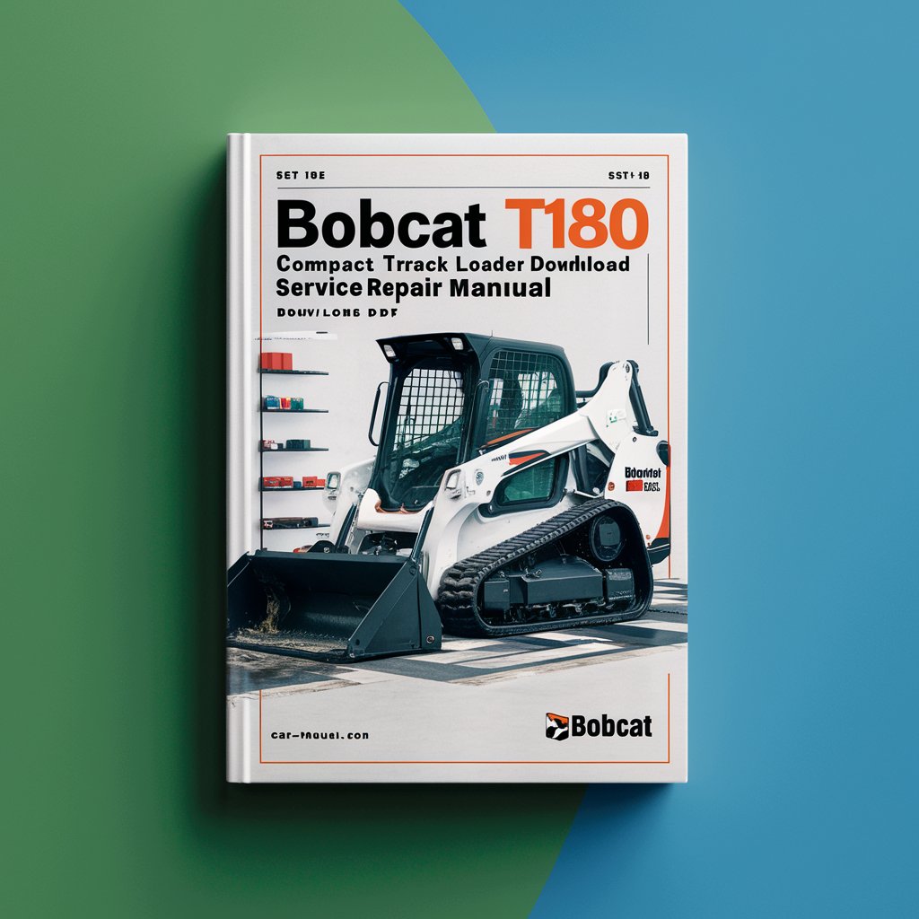 Bobcat T180 Compact Track Loader Service Repair Manual (S/N 531460001 & Above 531560001 & Above)
