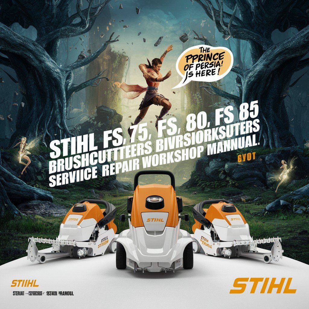 Stihl FS 75 FS 80 FS 85 Brushcutters Service Repair Workshop Manual