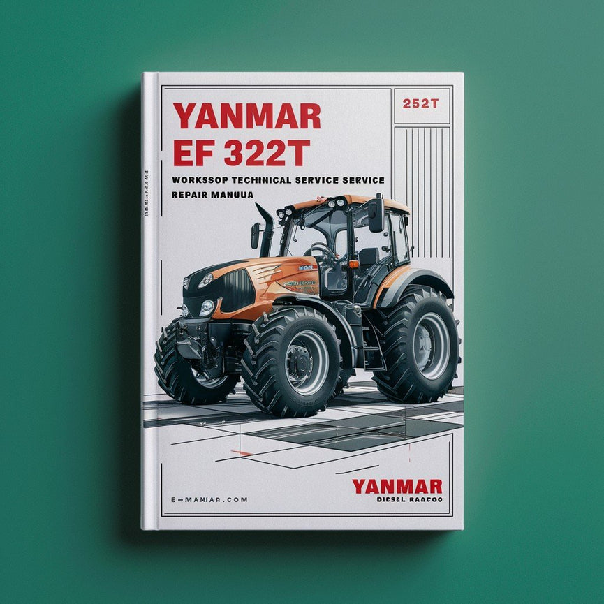 Manual de reparación del servicio técnico del taller del tractor diésel Yanmar EF 312T EF 352T Descargar PDF