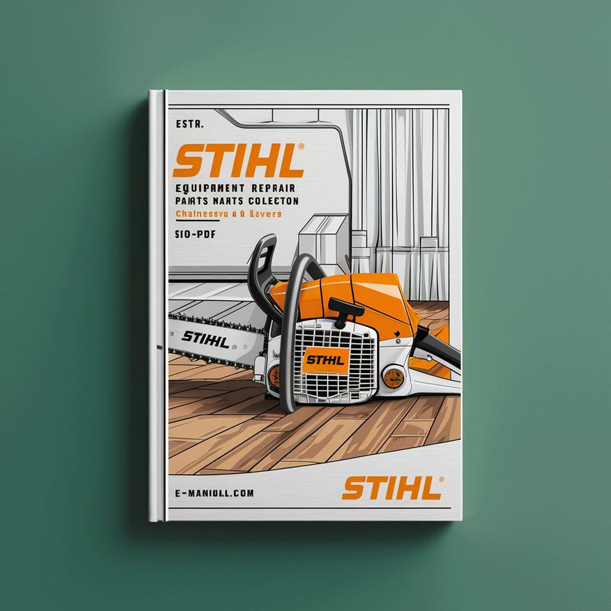 Stihl Equipment Repair Service Parts Manual Collection Tronçonneuses Souffleurs et plus ISO-PDF Télécharger