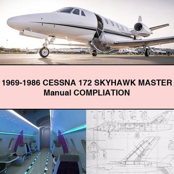 1969-1986 CESSNA 172 SKYHAWK Master Manual COMPLIATION