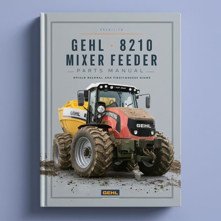 GEHL 8210 Mixer Feeder Parts Manual