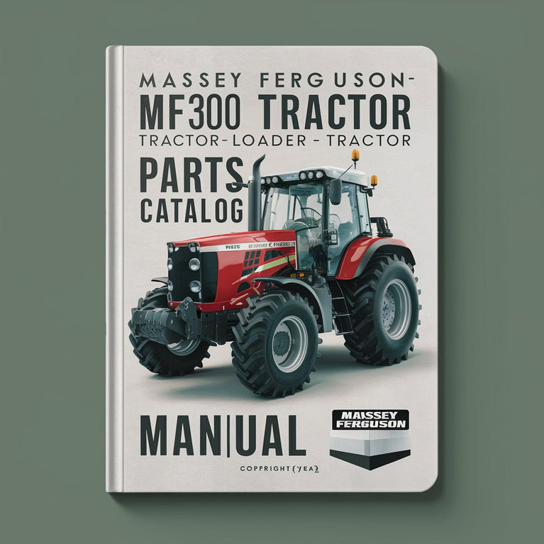 Chargeur de tracteur Massey Ferguson MF300 - Manuel du catalogue de pièces de tracteur Dozer PDF Télécharger