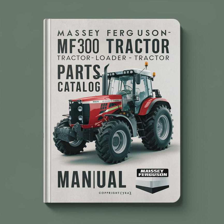 Cargador de tractor Massey Ferguson MF300 - Manual del catálogo de piezas de tractor topadora Descargar PDF