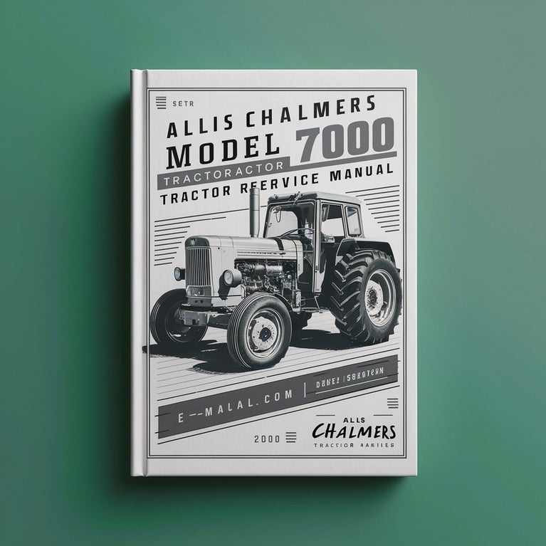 Manual de servicio de reparación de tractores Allis Chalmers modelo 7000 Descargar PDF