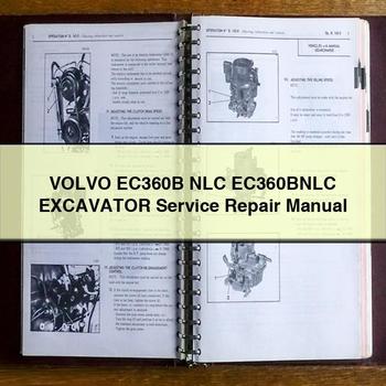 VOLVO EC360B NLC EC360BNLC Excavator Service Repair Manual