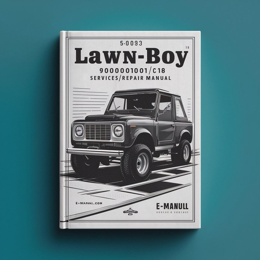 5003 1969 900000001-999999999 Lawn-Boy C18 Service/Shop Repair Manual