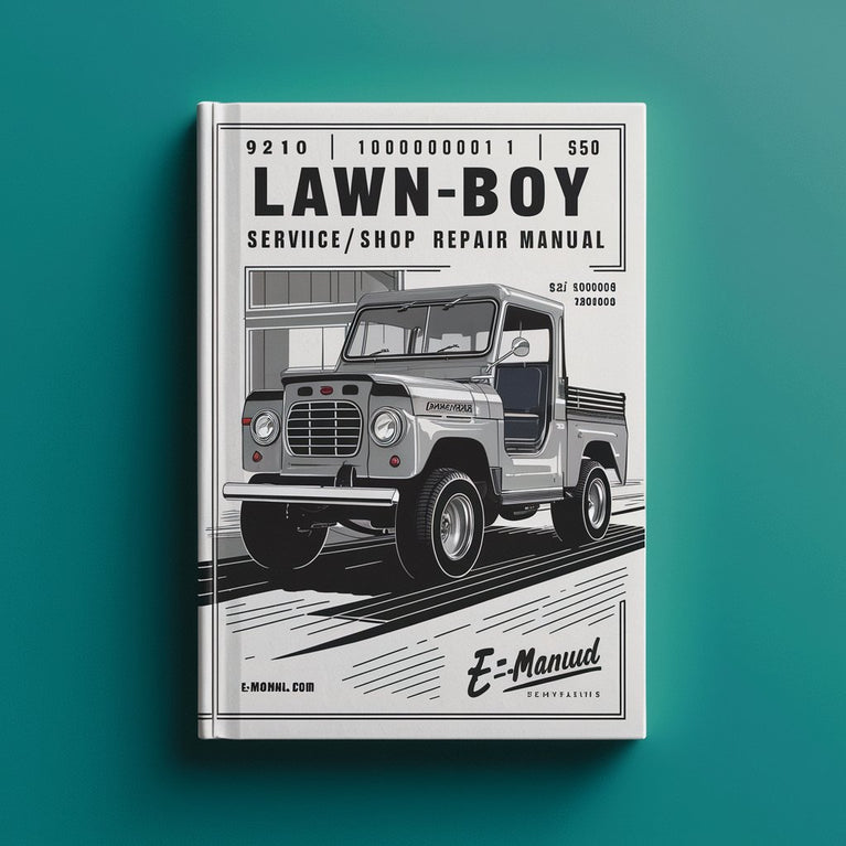 9210 1961 100000001-199999999 Lawn-Boy C50 Service/Shop Repair Manual