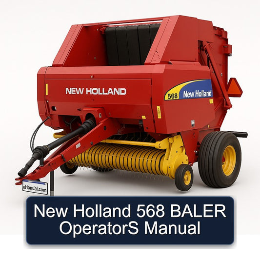 New Holland 568 Baler Operators Operator's Manual