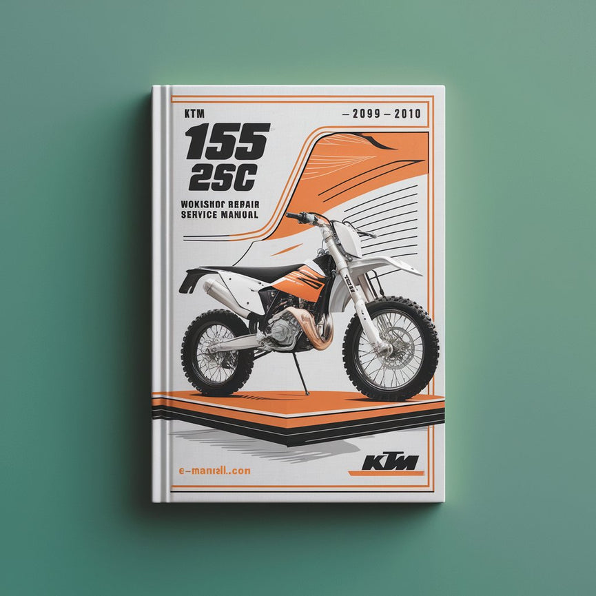 KTM 125 MXC 1999-2010 Manual Servicio Reparación Taller Descargar PDF