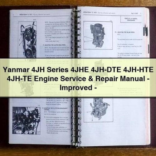 Yanmar 4JH Series Engine Service & Repair Manual (Improved)