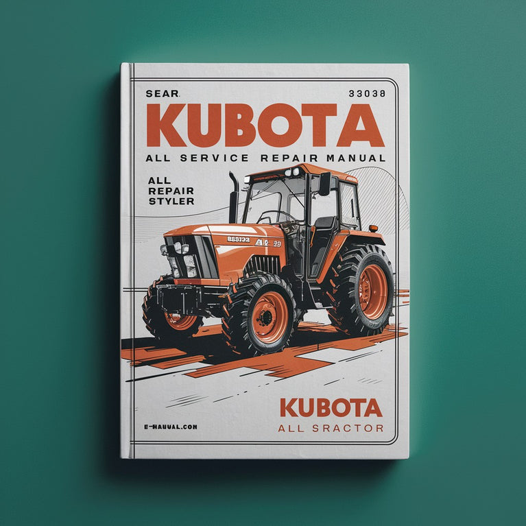 Kubota B3030 Tractor All Service Repair Manual