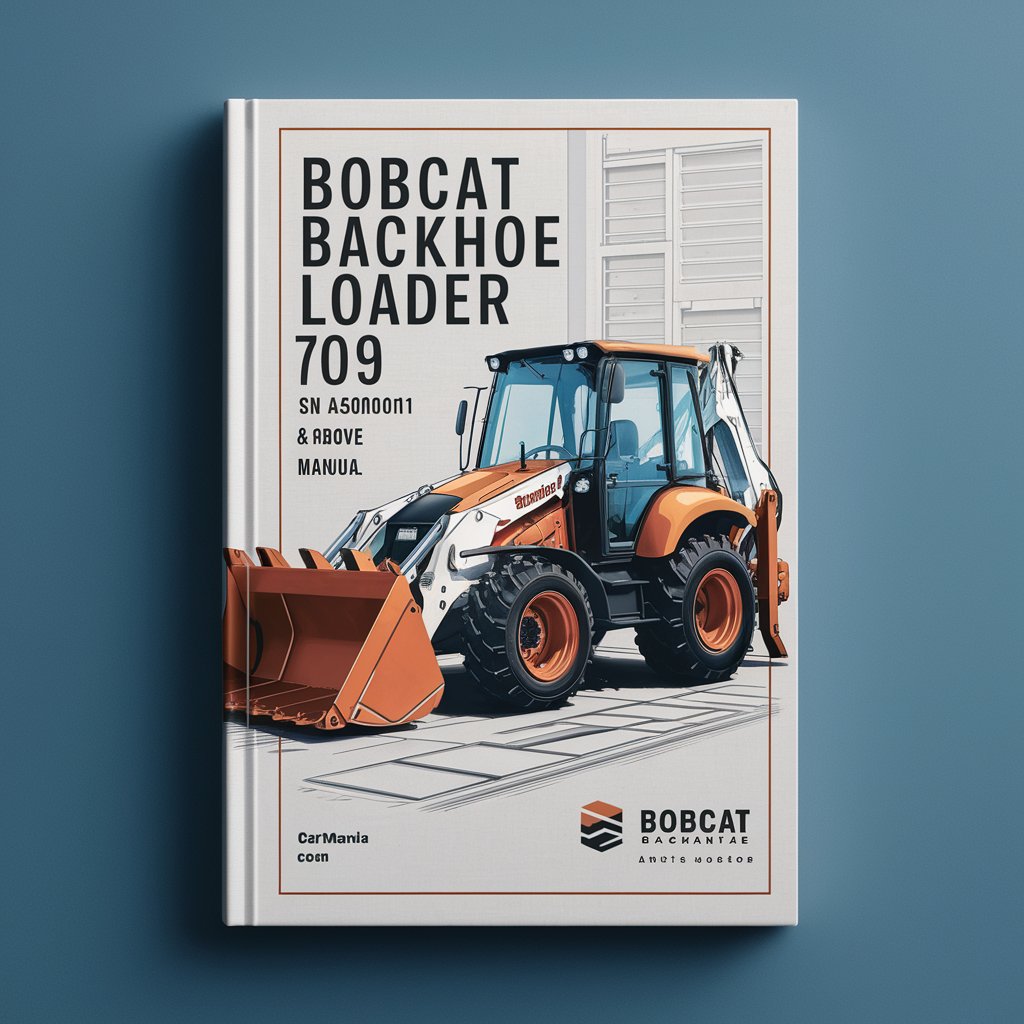 BOBCAT Backhoe Loader 709 SN A54M00101 & Above Service Repair Manual