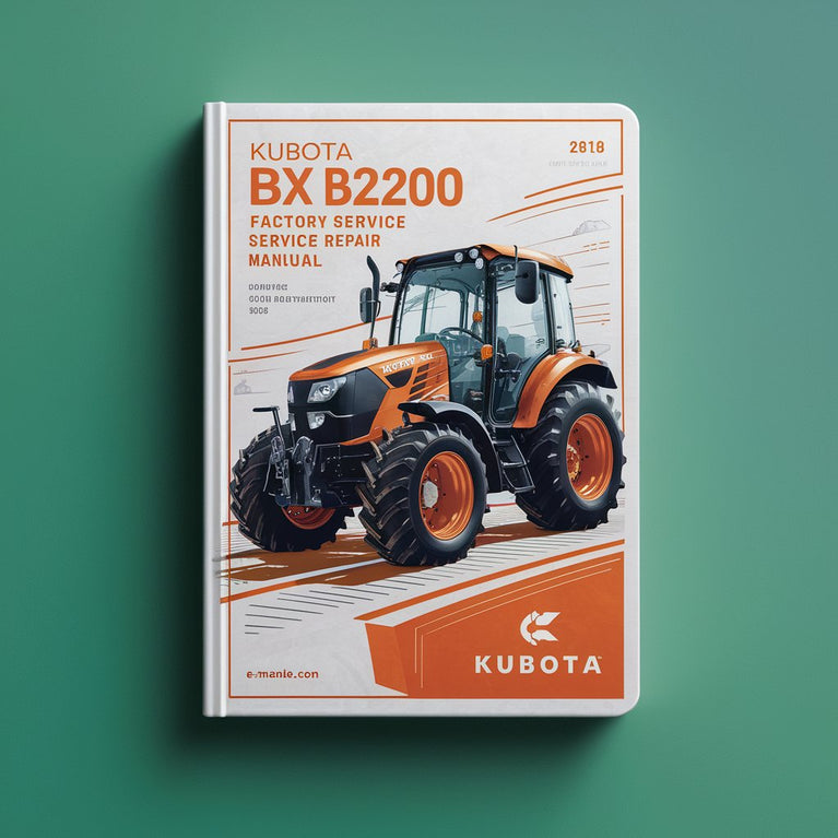 Kubota Bx1800 Bx2200 Tractor Factory Service Repair Manual