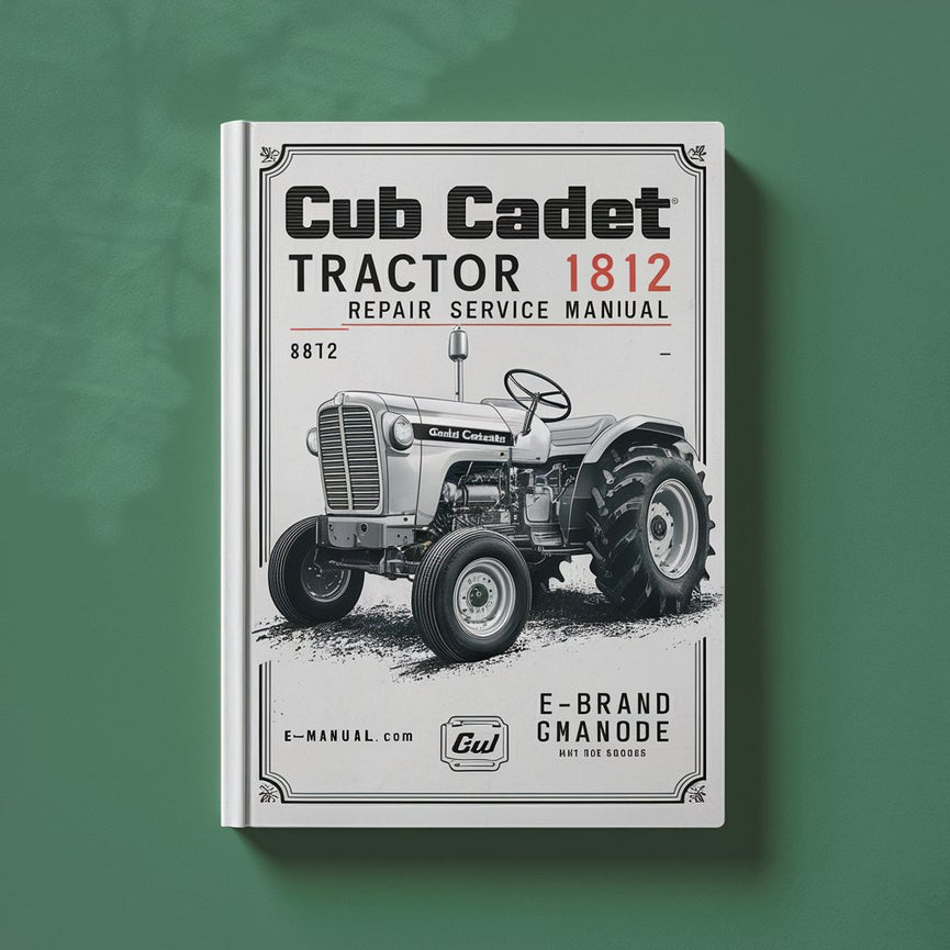 Cub Cadet Tractor 1812 Repair Service Manual