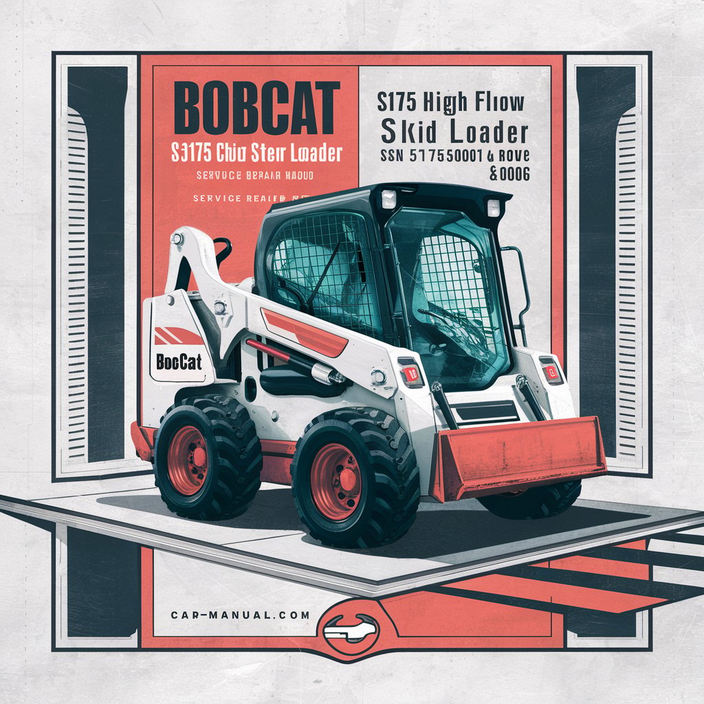 BOBCAT S175 High FLOW SKID Steer Loader SN 517625001 & Above EDITION 2006 Service Repair Manual
