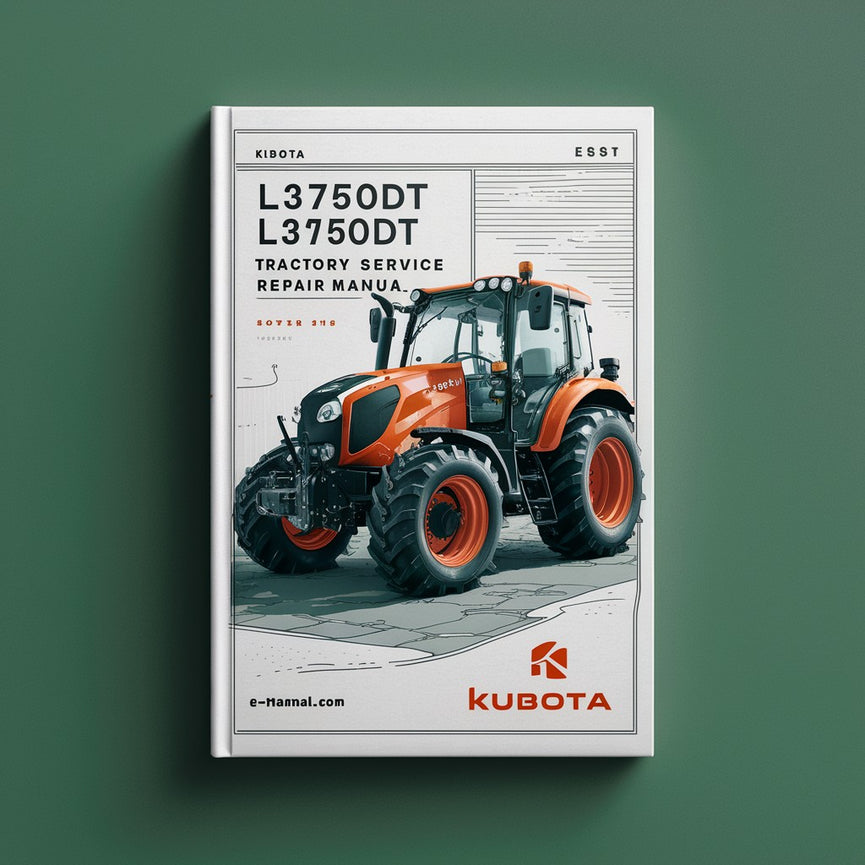 Manual de reparación del servicio de fábrica del tractor Kubota L3750DT L4150DT Descargar PDF