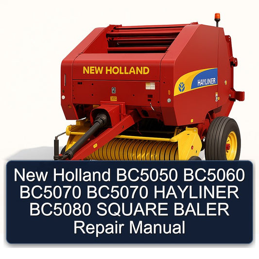 New Holland BC5050 BC5060 BC5070 Hayliner BC5080 Square Baler Service Repair Workshop Manual