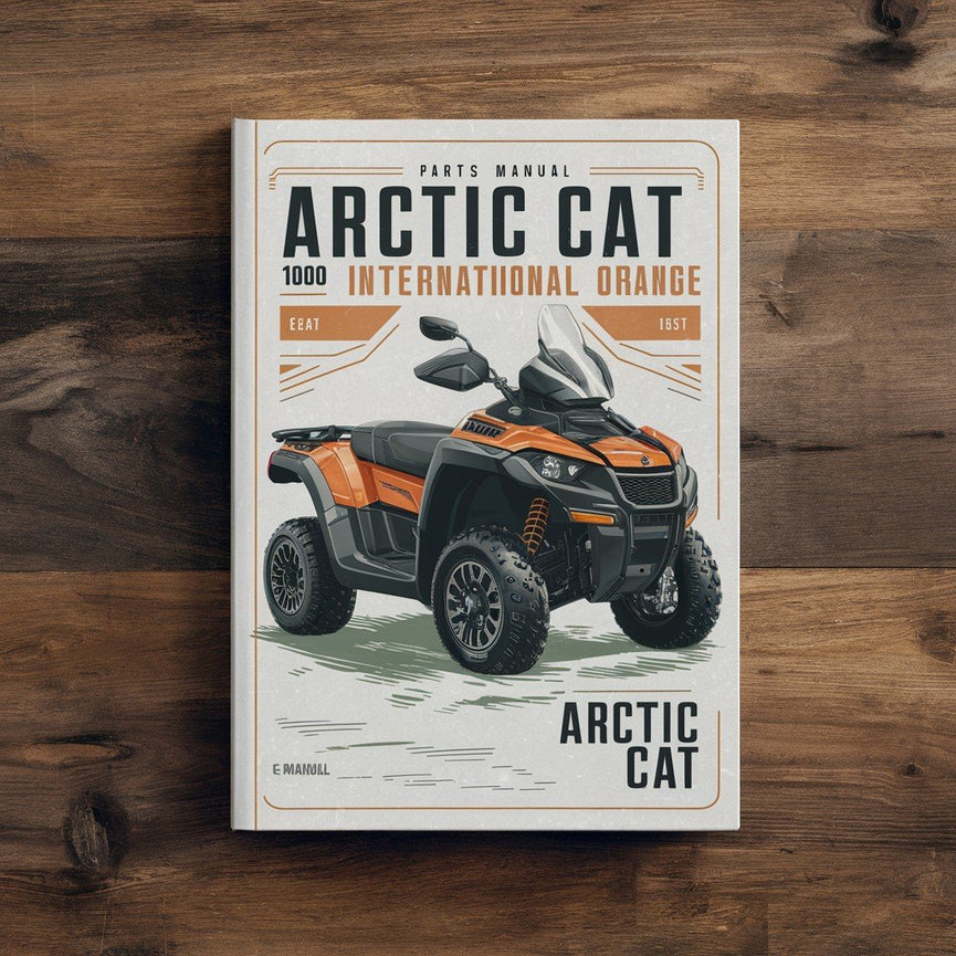 Arctic Cat 2012 ATV 1000 GT INTERNATIONAL ORANGE NOIR A2012AGW1POSY [Manuel des pièces] PDF Télécharger