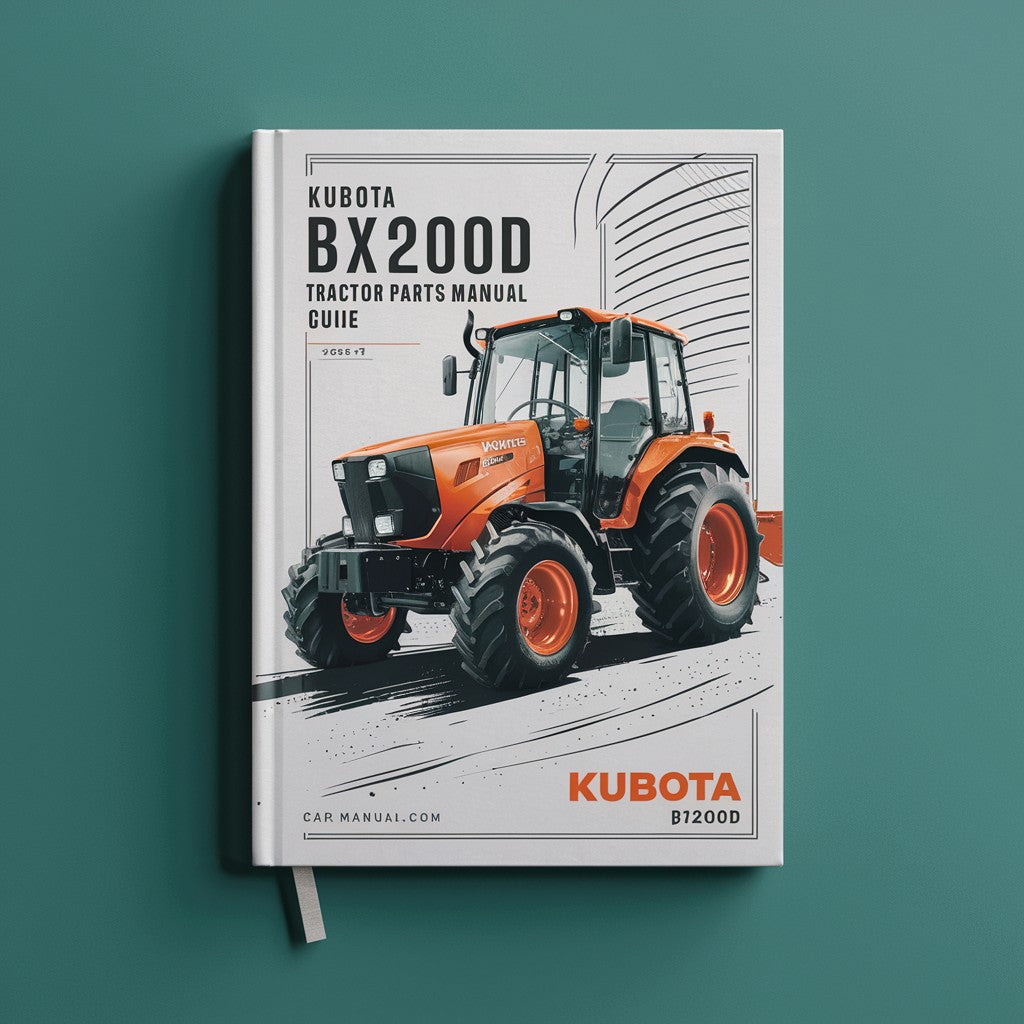 Kubota Bx2200d (3 Meg) Tractor Parts Manual Guide download