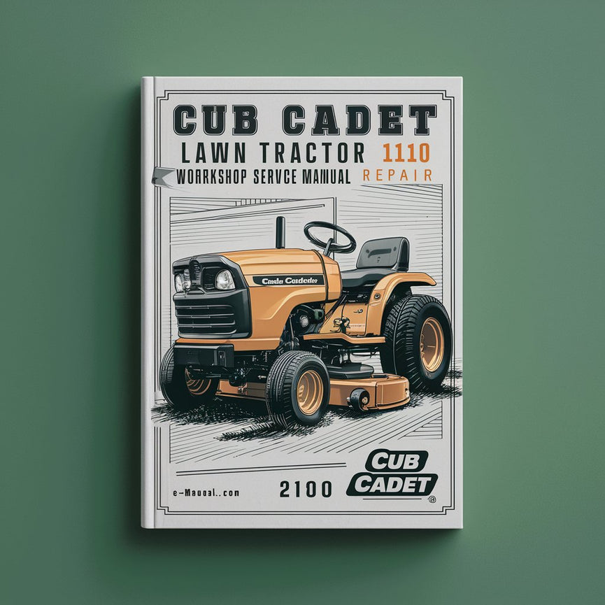 Cub Cadet Lawn Tractor 1110 Workshop Service Manual Repair