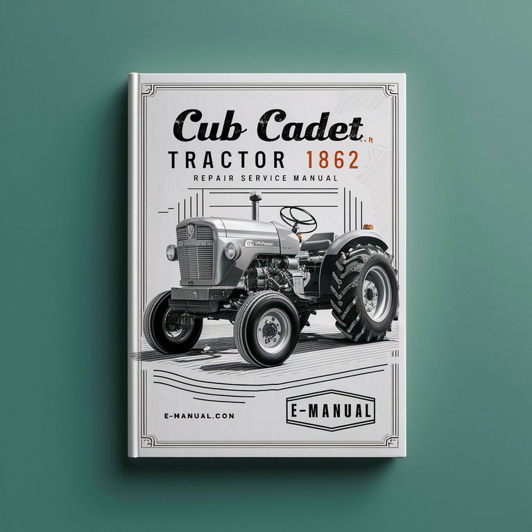 Cub Cadet Tractor 1862 Repair Service Manual