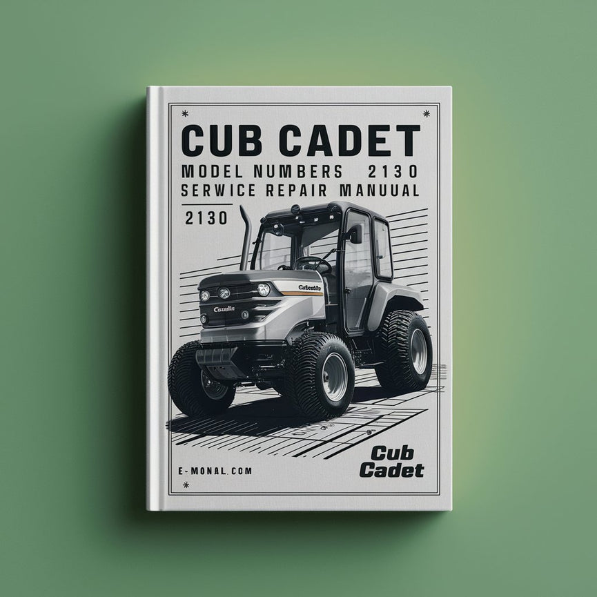 Cub Cadet Model Numbers 2130 Service Manuel de réparation PDF Télécharger