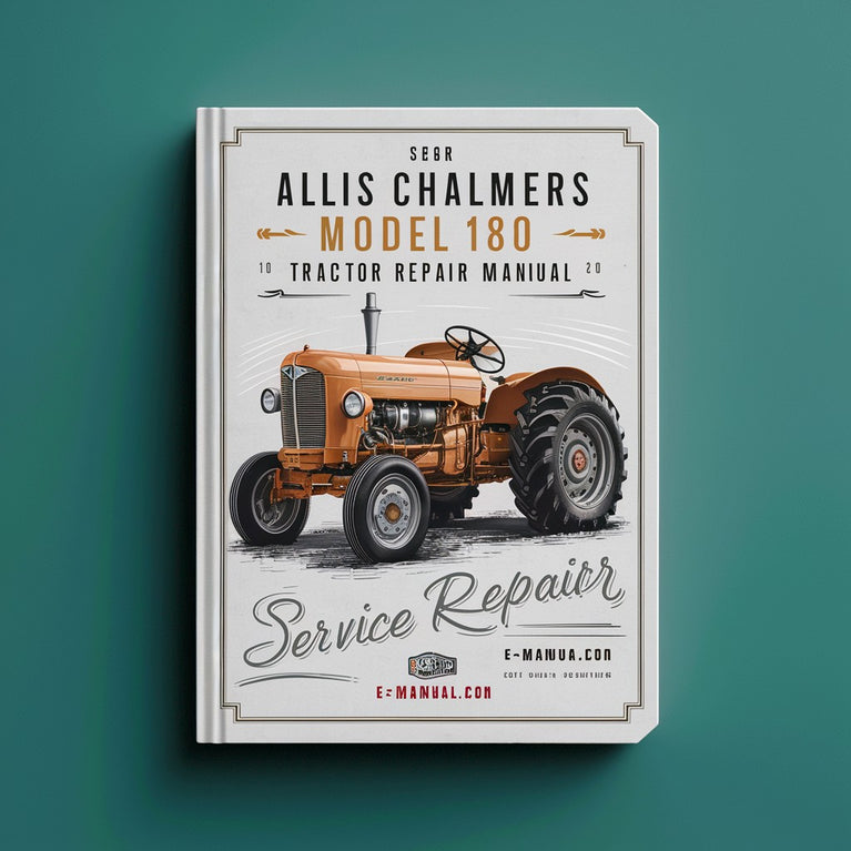 Allis Chalmers Model 180 Tractor Service Repair Manual