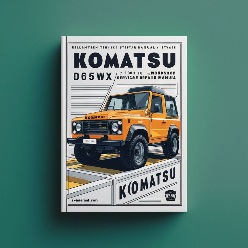 Komatsu D65WX 17 1001 and up Workshop Service Repair Manual