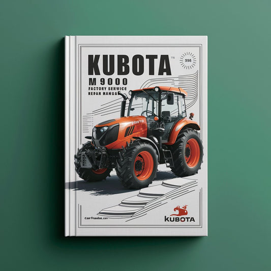 Kubota M9000 Tractor Factory Service Repair Manual