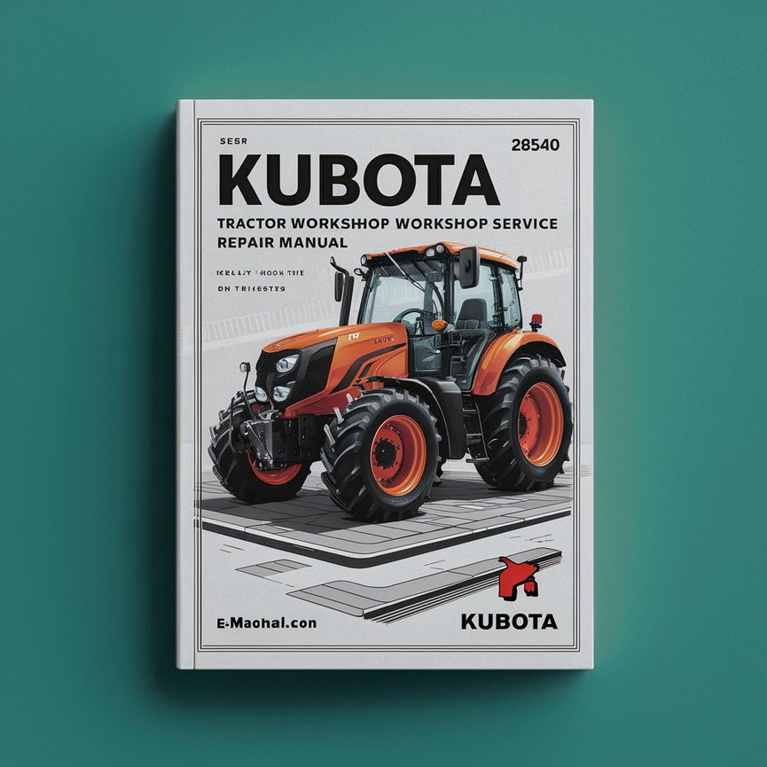 Manual de reparación del servicio de taller del tractor Kubota M8540 Descargar PDF