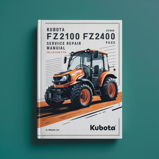 KUBOTA FZ2100 FZ2400 Service Manual - Collection of 3 files
