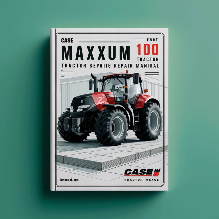 CASE IH MAXXUM 100 Manuel de réparation du service de tracteur PDF Télécharger