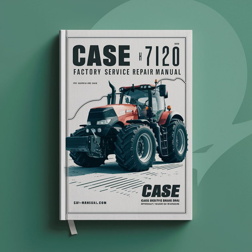 Manual de reparación del servicio de fábrica Case IH 7120 Descargar PDF