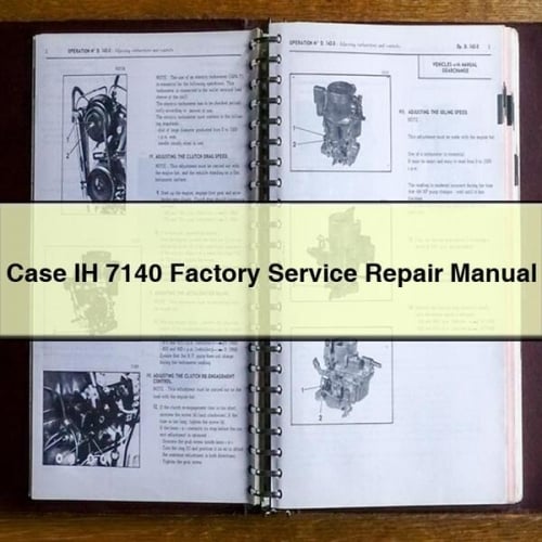 Case IH 7140 Service Repair Manual (PDF)