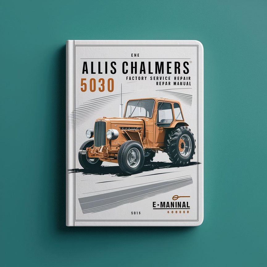 Manual de reparación del servicio de fábrica Allis Chalmers 5030 Descargar PDF