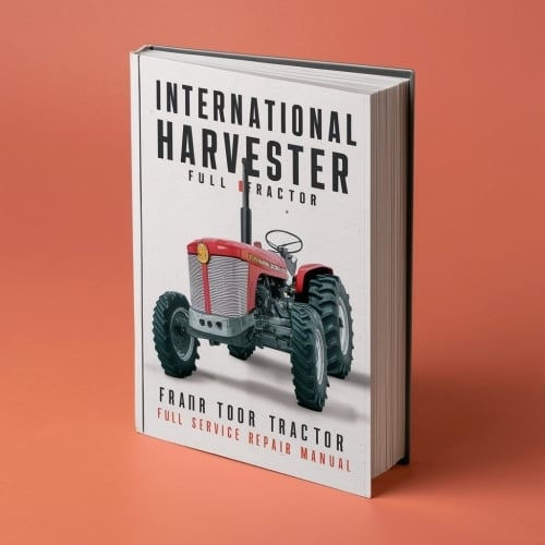 Manual de reparación de servicio completo del tractor International Harvester B414